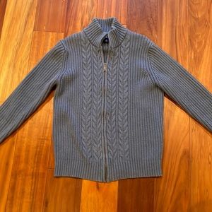 LAND’s END ZIP UP CARDIGAN